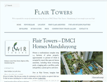 Tablet Screenshot of flairtowersdmci.com